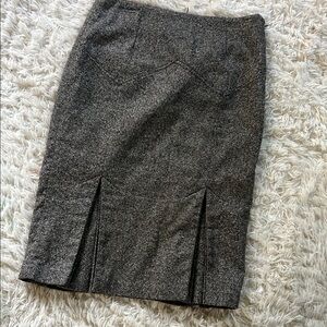 Elegant Gray Women's Skirt buttons Victoria secret